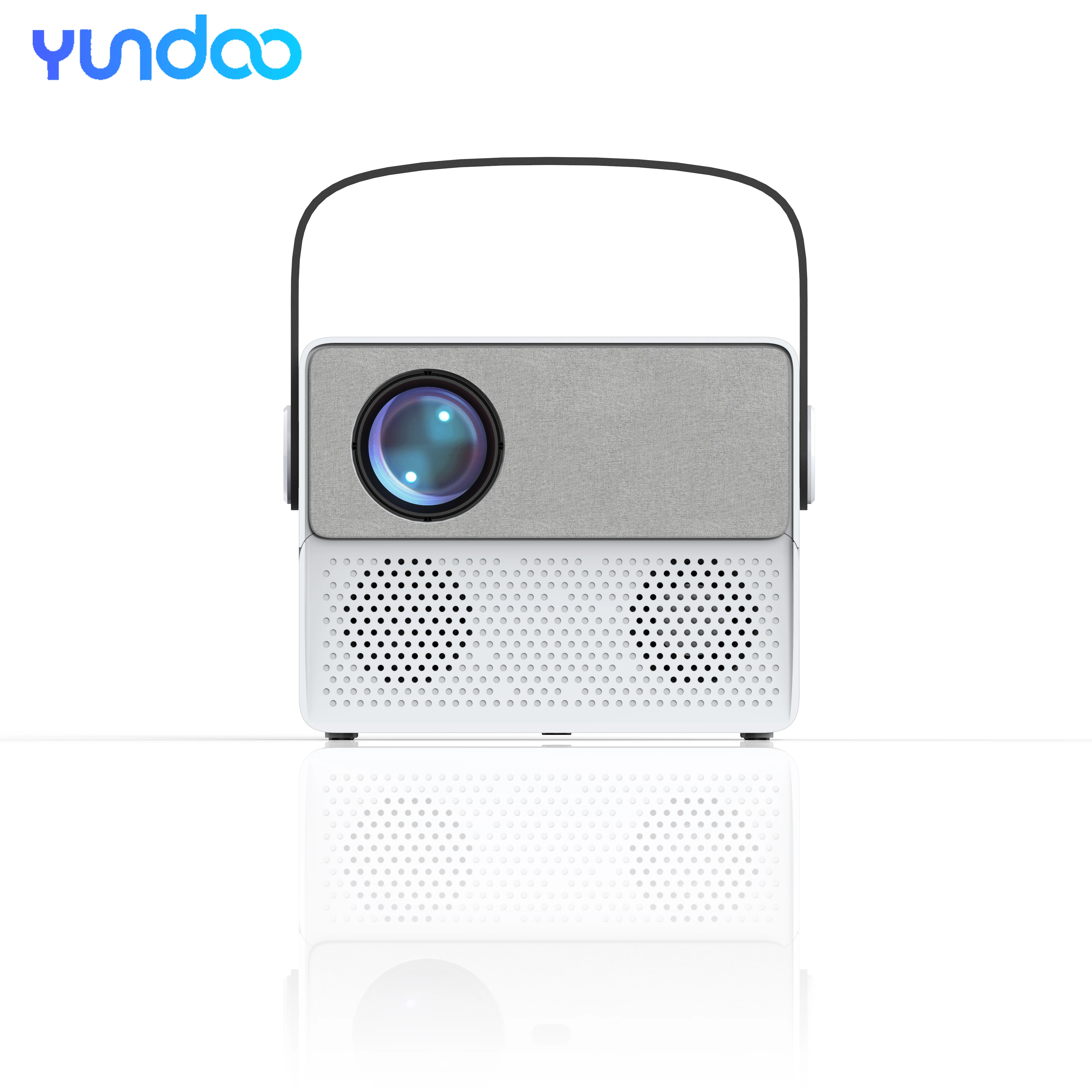 YUNDOO M8 Certifications android TV projector 400 Ansi Lumens Led 4k Movie Outdoor home Mini Handheld 1080p Lcd Projector