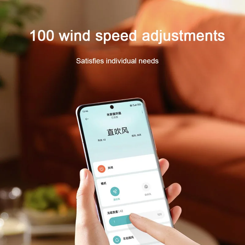 XIAOMI MIJIA Smart Floor Fan Strong Winds Low Noise Electric  Fan APP Control Timing Fans CN Version