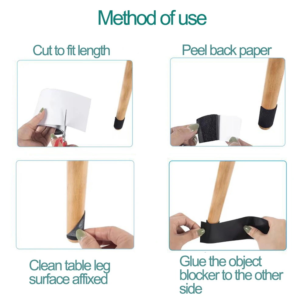 Under couch blocker for buckle cloth adhesive 8 cm inject hook and loop tape