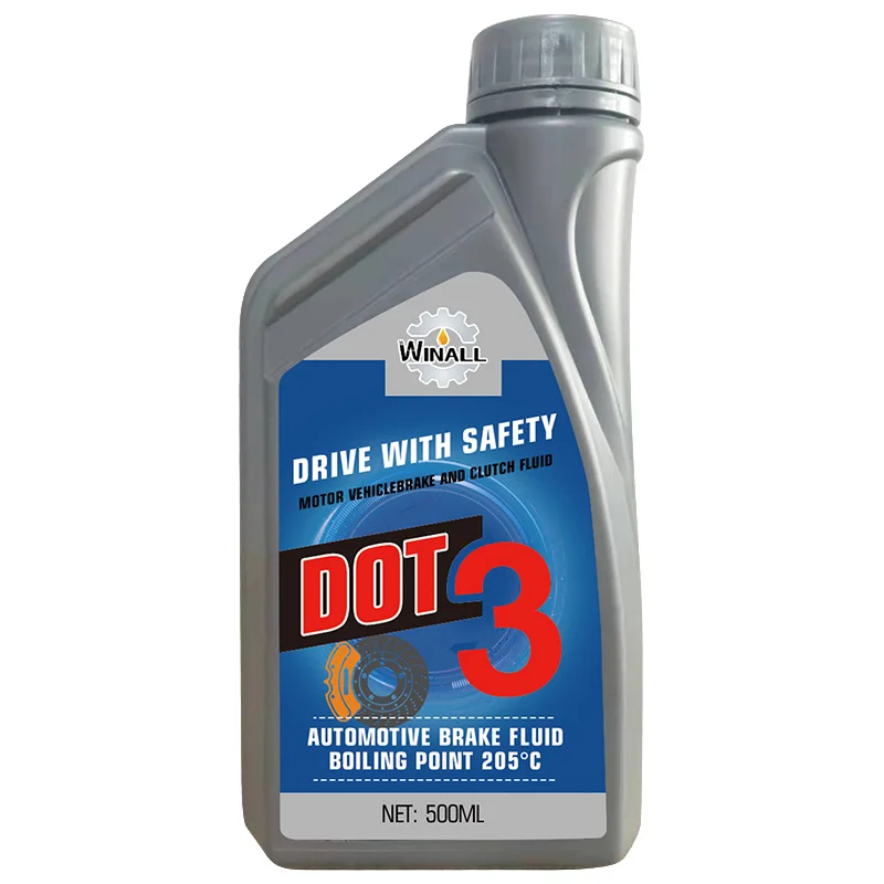 High Performance Motorcycle Industrial 500ml DOT 3+ Brake Fluid Oil