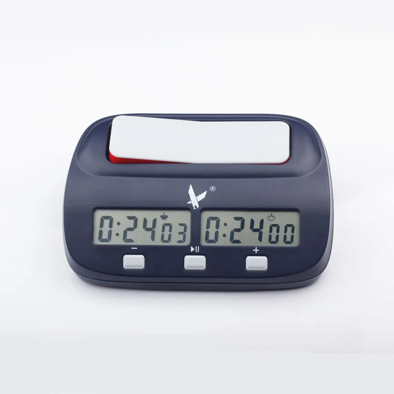 Chess Clock Digital Chess Timer, Available for Portable Timer for Board Games and Chess with Bonus and Delayed Countdown