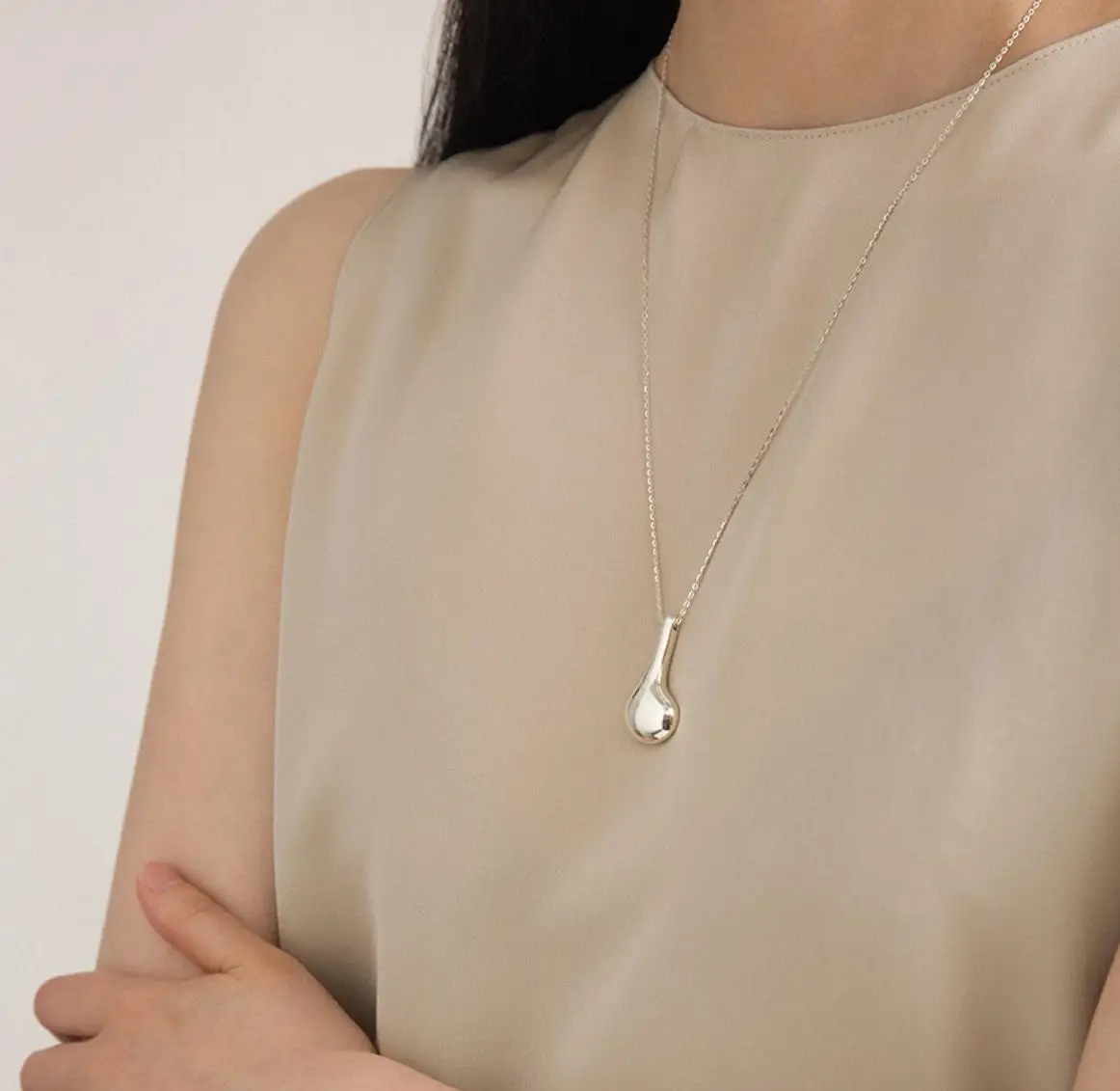 Wholesale fashion jewelry customised personalized 925 sterling silver jewelry spoon pendant necklace jewelry