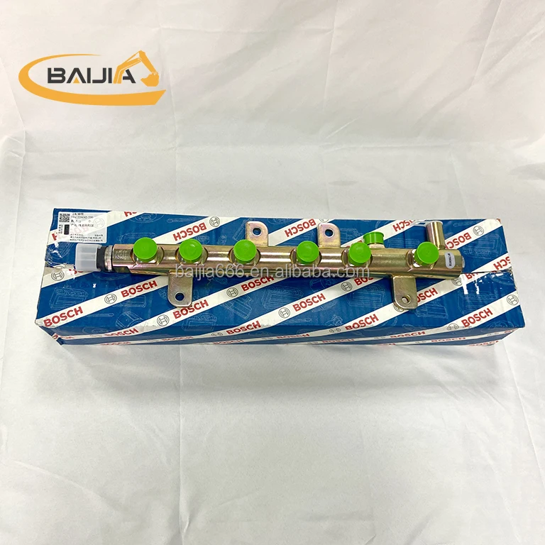 Genuine New PC200-8 Common Rail Assy 3977530 0445226042, 6D107 Fuel Manifold Assy 6754-71-1210 6754-71-1211