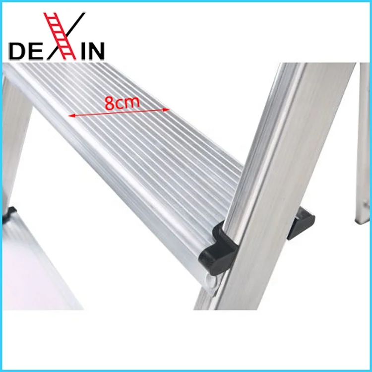 Folding Steel Step Ladder Aluminium Household Ladders Ladder Stools for sale