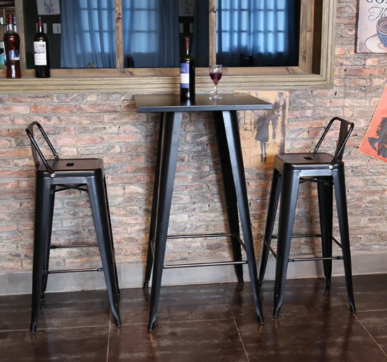 Commercial Furniture Modern Premium Retro Industrial Style Restaurant Bar High Chair