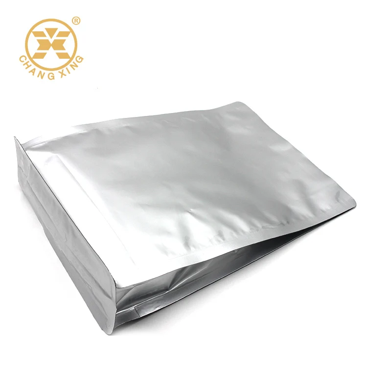 
Foil Pouch Stand Up Pouches Silver Back Clear Feont Open Top Foil Mylar Pouches Aluminum Foil Packing Bags Ziplock Bag Logo 