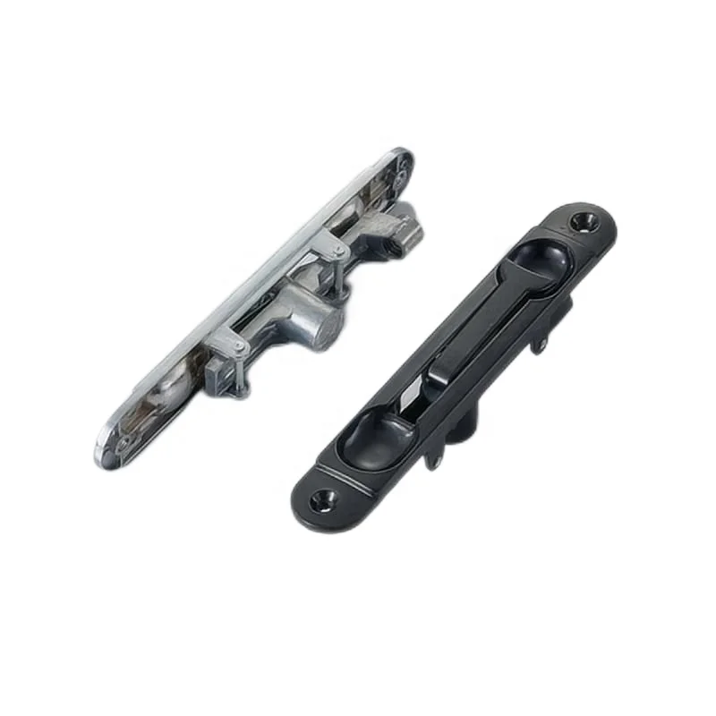 High Performance Door Hardware Accessories Zinc Alloy Sliding Door Latch Flush Bolt Latch Lock Flush Door Bolt