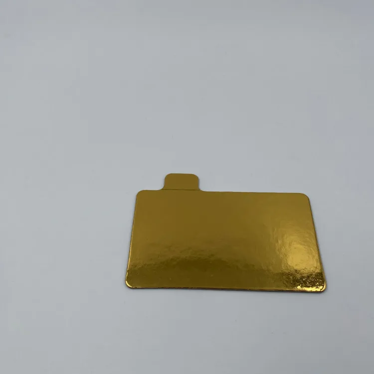 Custom Paper Black Golden Round Disc Cardboard for Cake