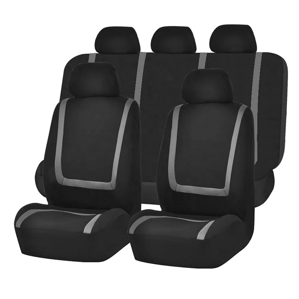 Car Seat Covers Interior Accessories Airbag compatible Fit Most Cars SUV VANs with 2 mm Composite Sponge