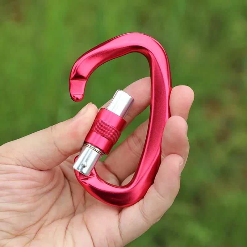 2023 Aluminum carabiner 25KN Ultra-Light Locking Climbing Carabiner
