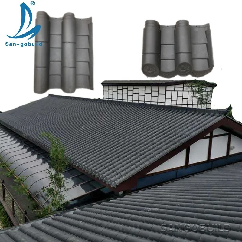 50 Years Warranty High Quality Traditional House Roofing Sheet Building Materials Chinese Antique Style Roof Tiles