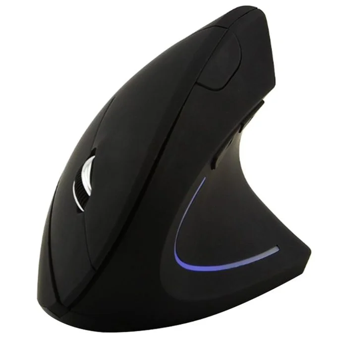 Wireless Mouse Ergonomic 2.4g +bt Rechargeable Rollerball Mice Easy Thumb Control 3 Adjustable Dpi
