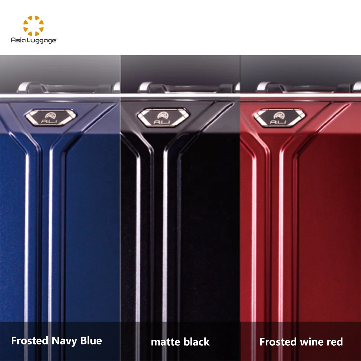 Wholesale Aluminum Alloy Frame Luggage Trolley Case Universal Wheel With Break System