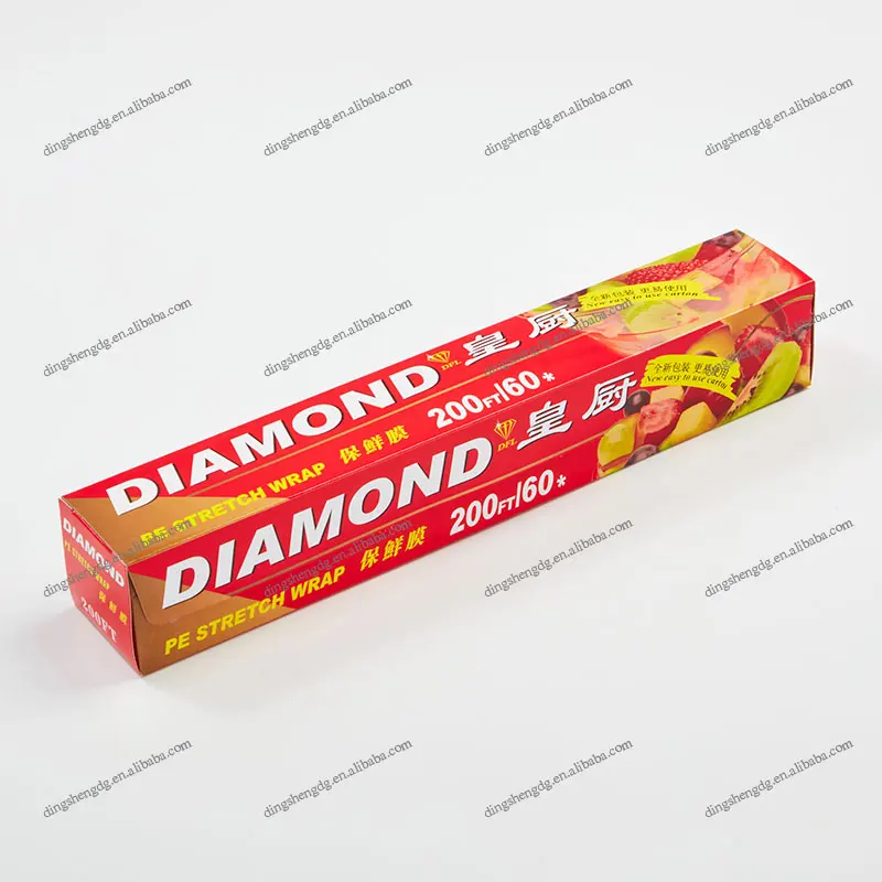 High End Universal Hot Product Stretch Biodegradable Cling Film Wrapping Machine Food