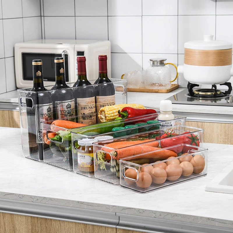 2021 Amazon Hot Selling eco friendly Freezer Refrigerator Storage Stackable Boxes 5L Plastic BPA Free Reusable
