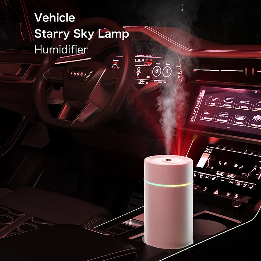 2024 New Product Usb Ultrasonic Projector Air Humidifier Rechargeable Portable Table Cool Mist Humidifier For Gift