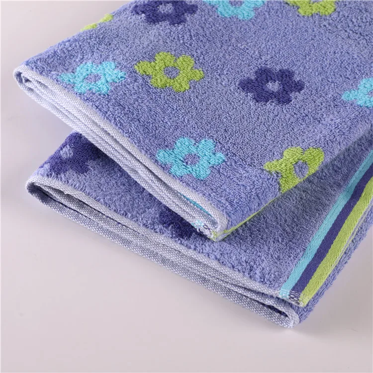 
Manufacturer wholesale custom logo jacquard pure cotton pillow towel 