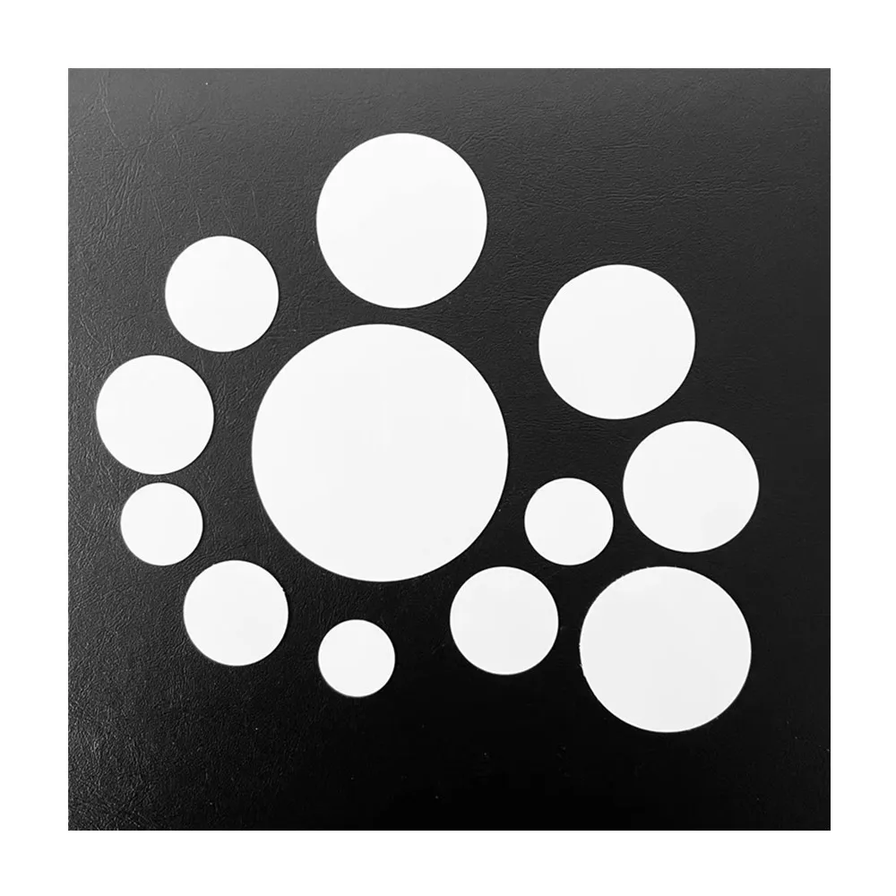 Hot Selling Sublimation Aluminum Circle Round Disk Jewelry Stamping Blank Necklace Insert Pendant Blank Round Discs