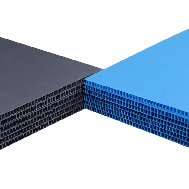 pp plastic corrugated coropilast hollow sheet 5mm 1500gsm pp honeycomb panel