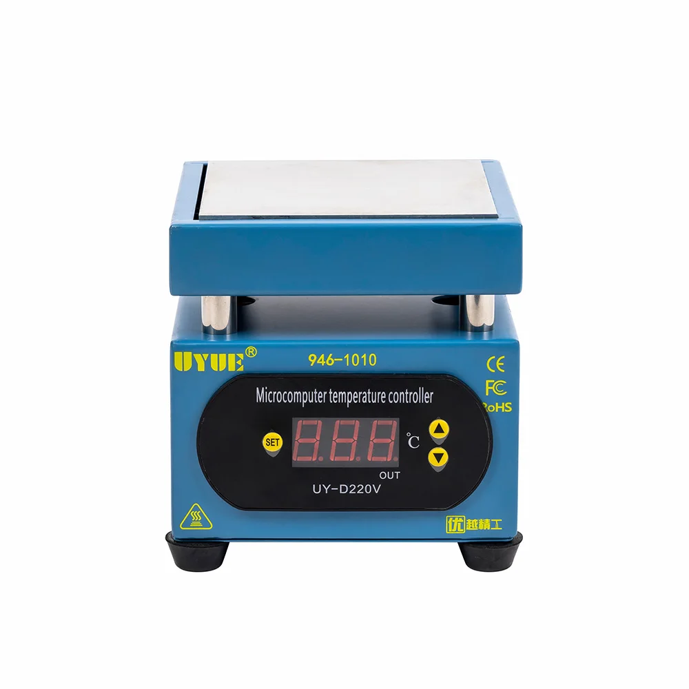 400W 100X100mm Constant Preheating Station LCD Display Temperature Control Heat Platform for SMD PCB Phone Screen Repair Machine