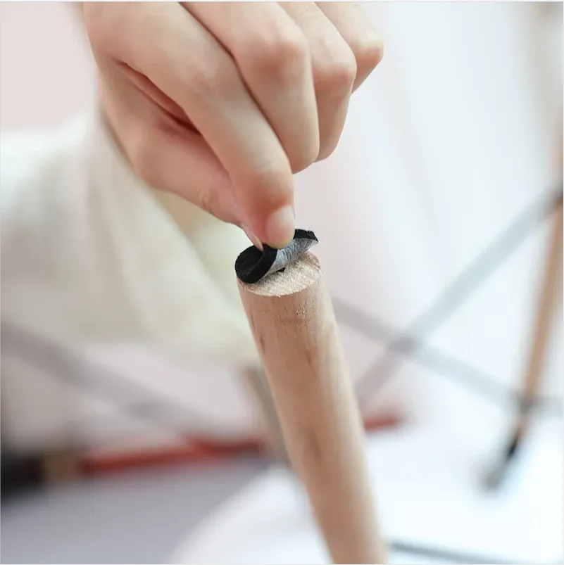 Strong Adhesive Felt Furniture Pads / Chair Table Sofa Cabinet Leg Pads Floor Protector Anti Slip Pads