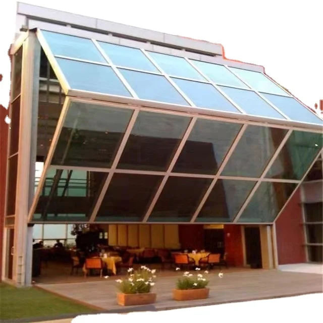 Aluminium openable entry doors exterior electric lift folding garage door