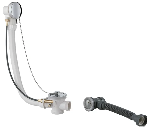 Fast delivery bath tub drainage system waste kit drainage pipe