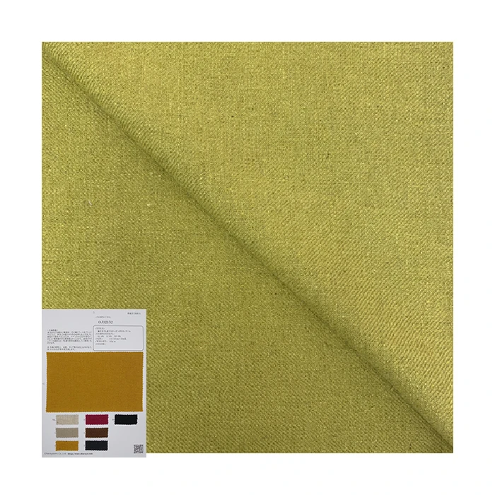 25 wool 45 ramie natural light knit linen fabric for garment OJ32152