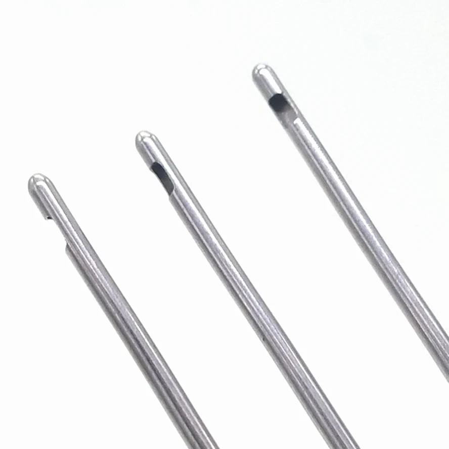 OEM medical stainless steel veress needle cannula tube and blunt needle with holes