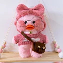 2021 custom Cartoon Cute  Cafe Duck Plush Toy