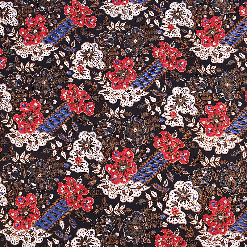 
Indonesia Wholesale Traditional Custom Lady Beach Chiffon Batik Pareo Sarong For Woman 