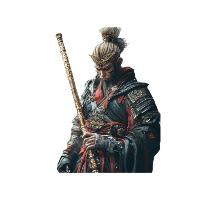 Black Myth Wukong игра напечатанная на заказ пластиковая прозрачная аниме-фигурка чистое аниме классное акриловое брелок для ключей