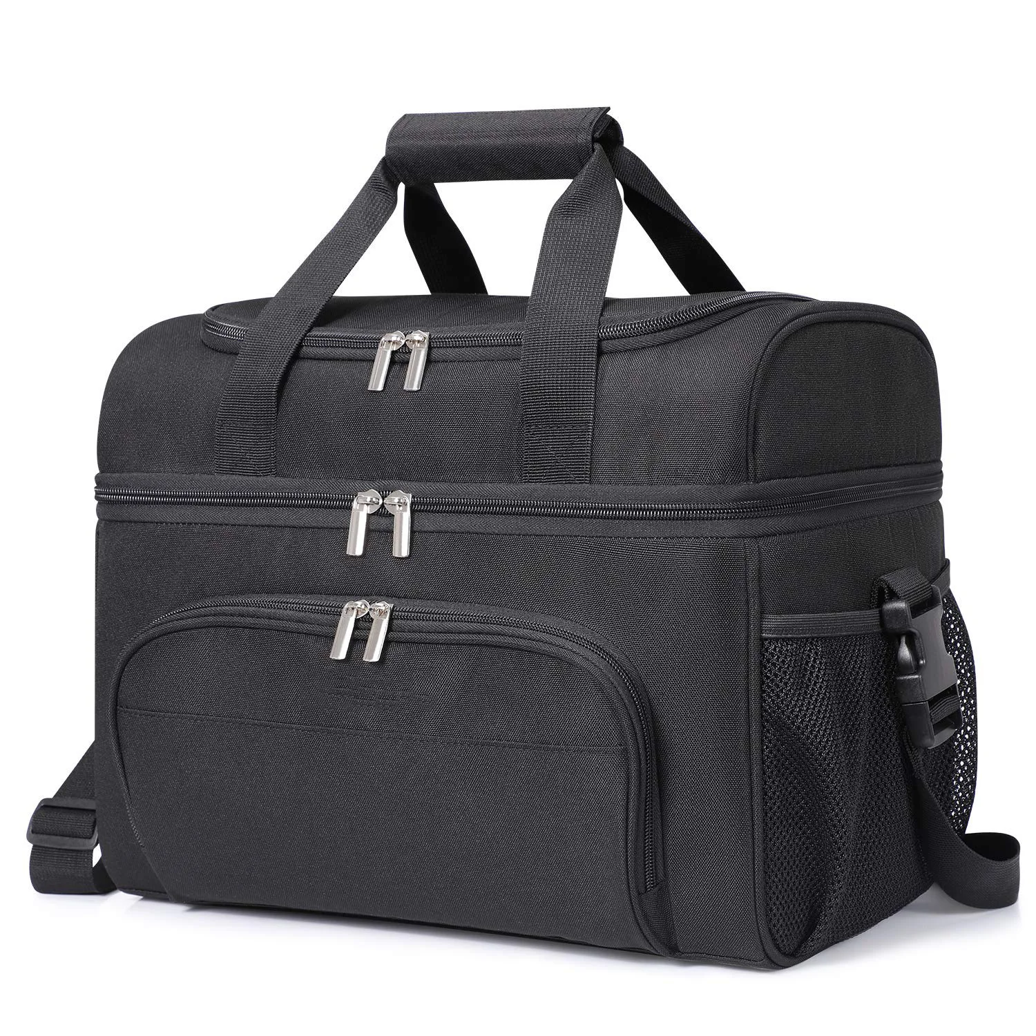 Soft Cooler Bag Lightweight Portable Cooler Tote Cooling Picnic box with Large Pocket Lunch Grocery Travel Camping Ice Pack
