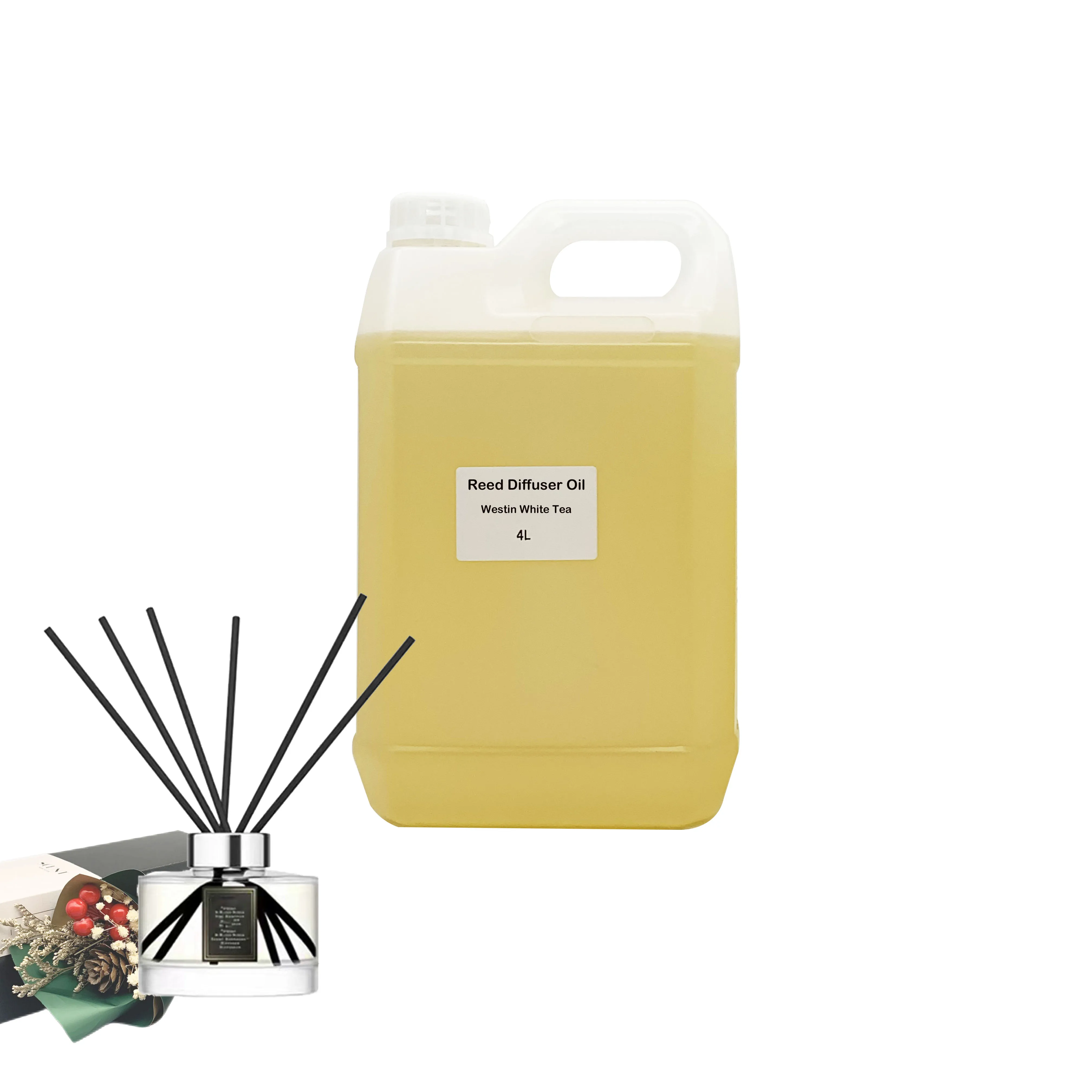 Reed Diffuser for Washroom Bedroom Hotel Refill Oil