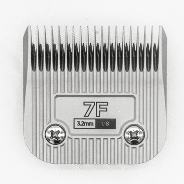 New 7FC 3.2mm Carbon Steel Ceramic A5 Clipper Blade andiss dog clipper blade For Clipper Osters
