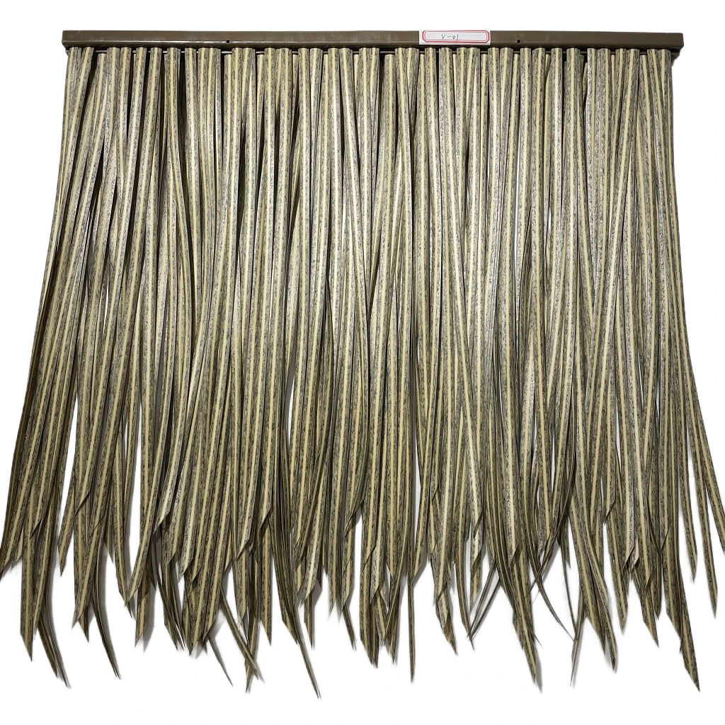 Environmental and easy to install artificial thatch roof