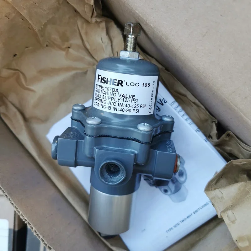 Pressure reducing valve fisher 67CFR-237 pressure regulating valve mounted on the valve 167DA 67CFR-239 67CFR-600 67CFR-226
