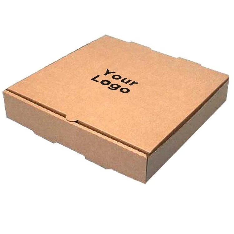 Custom cheap corrugated pizza boxes wholesale