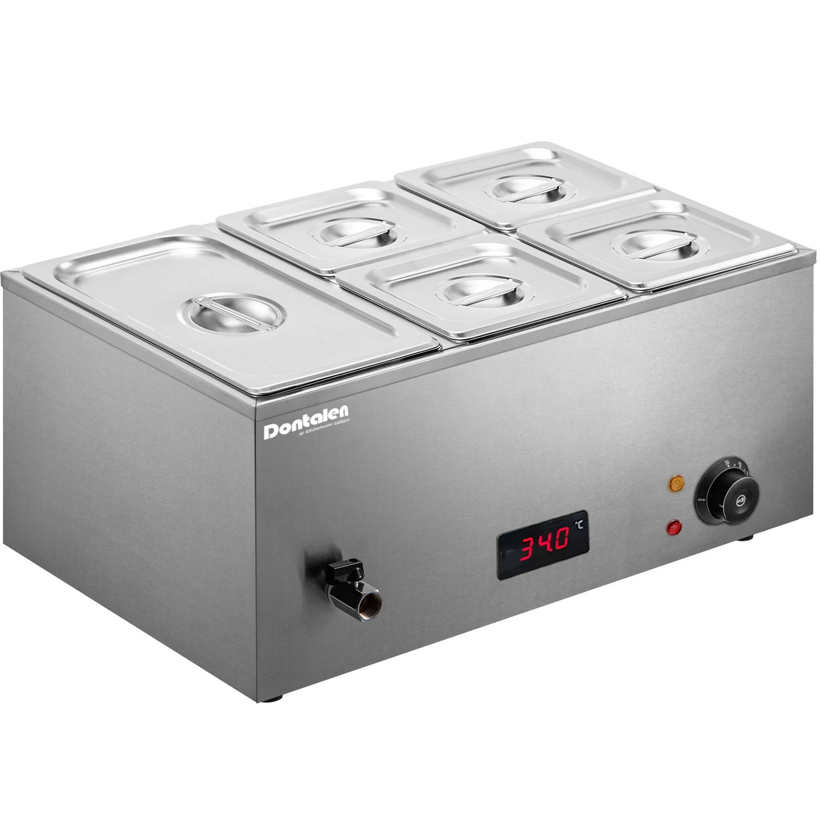 Professional bain marie commercial bain marie for other hotel restaurant suppliers with temperature display
