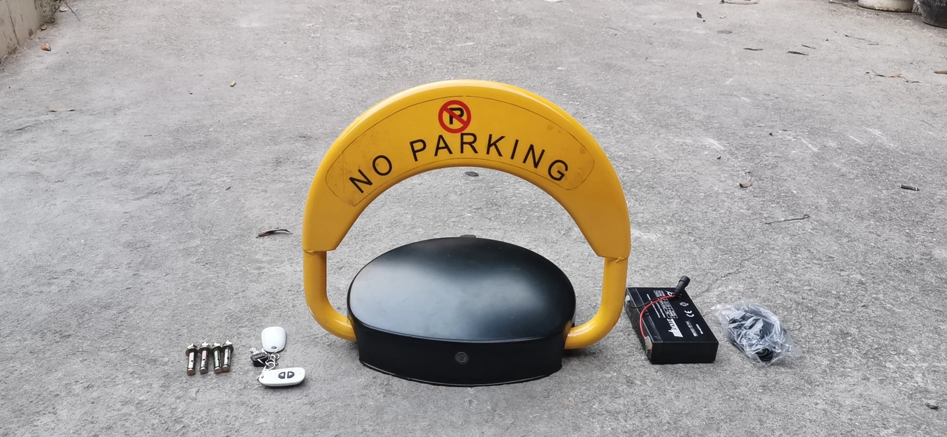 Height 400mm automaric remote control car parking lock barrera parking