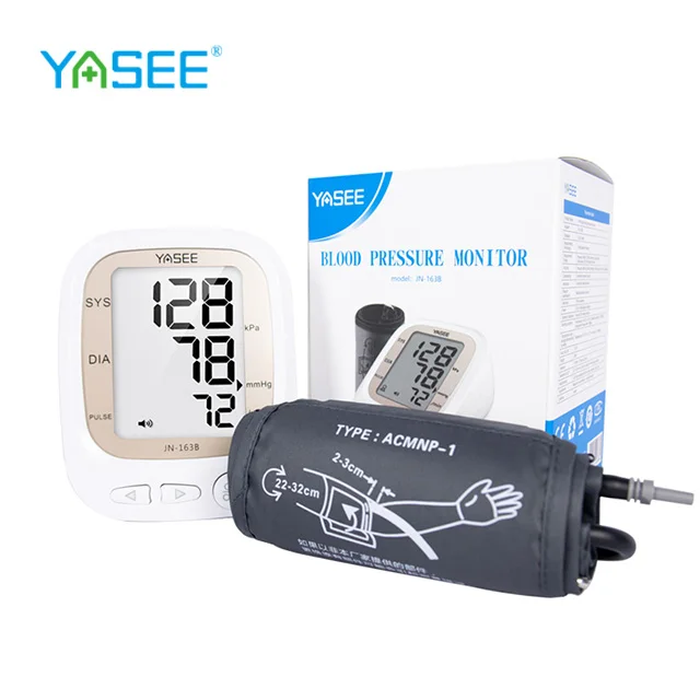 YASEE JN-163B High Quality Sphygmomanometer Upper Arm Tensiometers OEM BP Monitor Electronic Bp Machine Digital