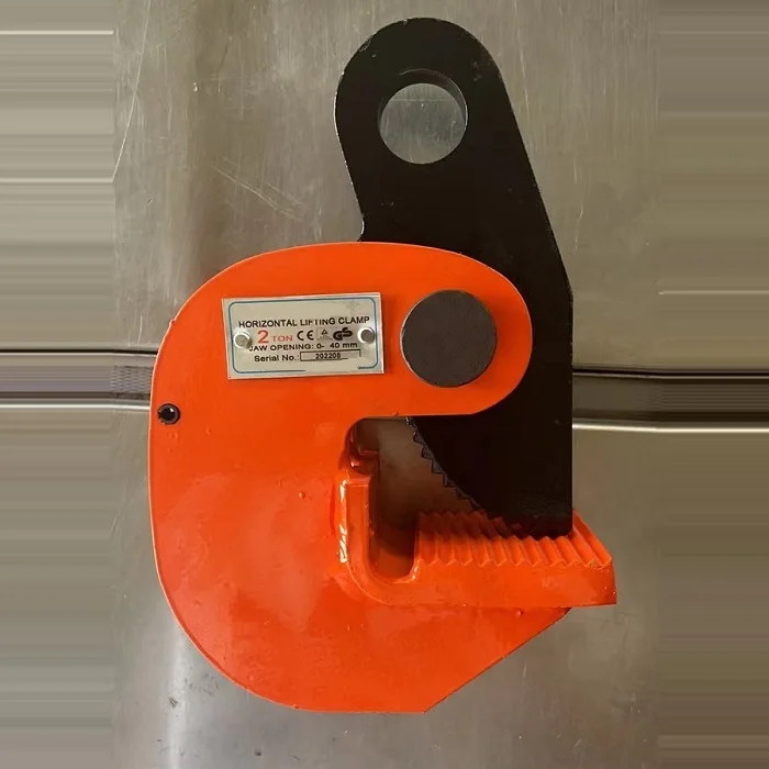 Good price plate sheet metal lifting clamps low carbon alloy steel horizontal block lifting clamp