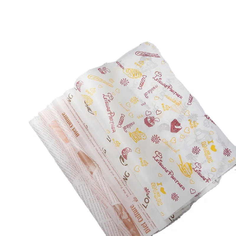 
High Quality Printing Food Grade Disposable Non Stick Release Paper For Baking paper 