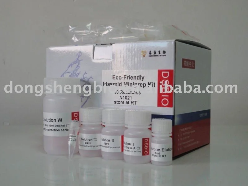
Eco Friendly Plasmid Miniprep Kit Spin Column DNA Purification Kit 