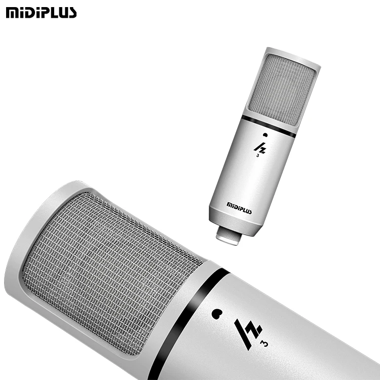 Midiplus HZ3 Hot Sale Studio Microphone Professional Recording Condenser Microphone for Personal Recording Online Live Streaming