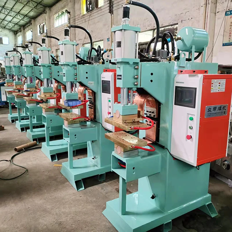 DIT Intermediate Frequency Inverter DC Spot Projection Welding Machine For Automatic Nuts Studs Bolts Welding