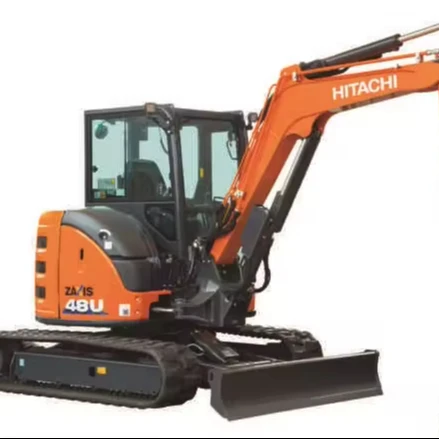 Гидравлическая экскаваторная Машина Б/у Hitachi 5 тонн ZX48 б/у небольшие экскаваторы