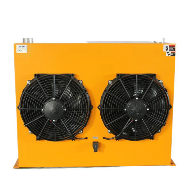 AH2431T-CA Heat Exchanger Cooling Fan Filter Cover Air Cooled Hydraulic Oil Radiator