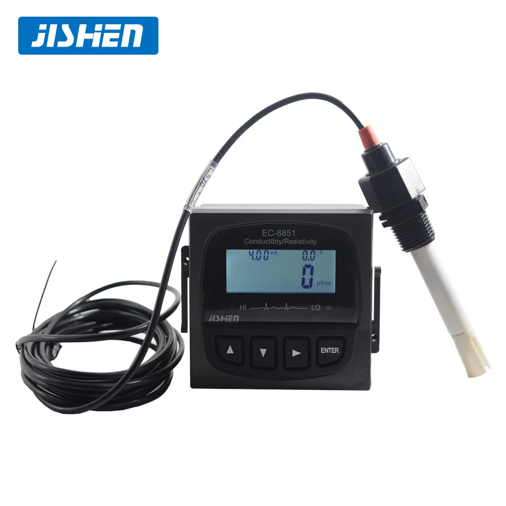 Ultrapure water manufacturing equipment3A/AC250V online conductivity meter Conductivity can be corrected online