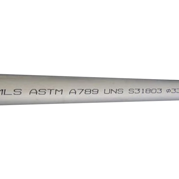 ASTM A789 UNS S31803 Бесшовные и сварные стальные трубы Трубы из нержавеющей стали Трубы для химической газовой промышленности